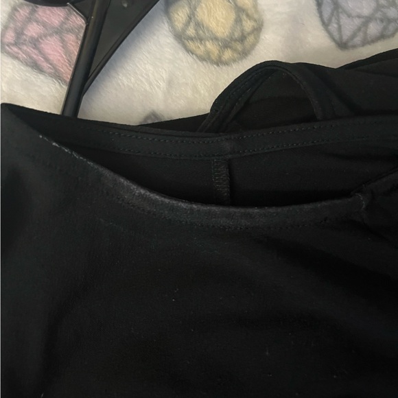 Elle Mineral Black Tie-Detail Sleeveless Blouse - Picture 6 of 6